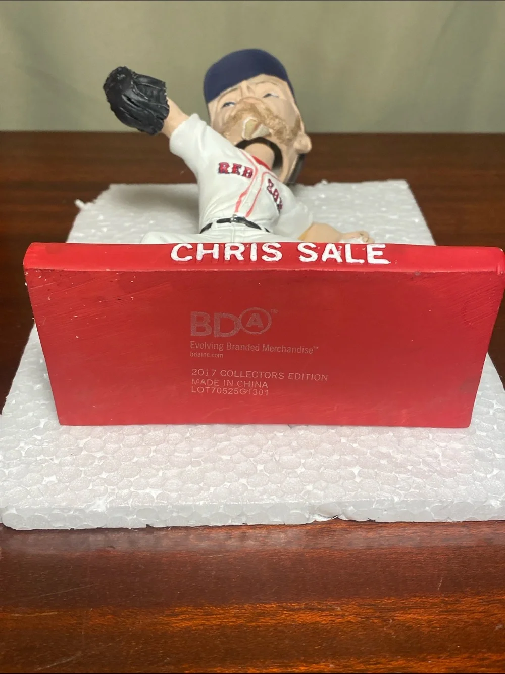 Chris Sale MLB Collectors Edition Bobblehead Pitcher  Boston Red Sox
